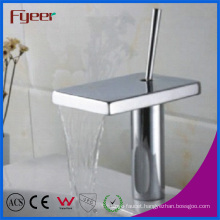 Fyeer Attractive Square Spout Bathroom Waterfall Basin Faucet